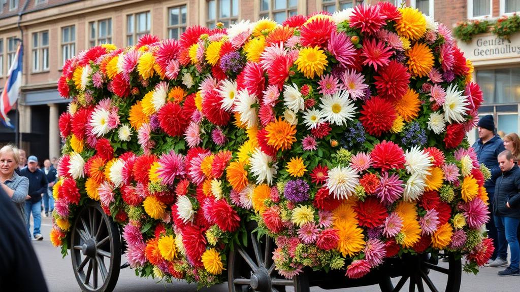 Bloemencorso Loenhout corsowagen Buurtschap van Terbeek