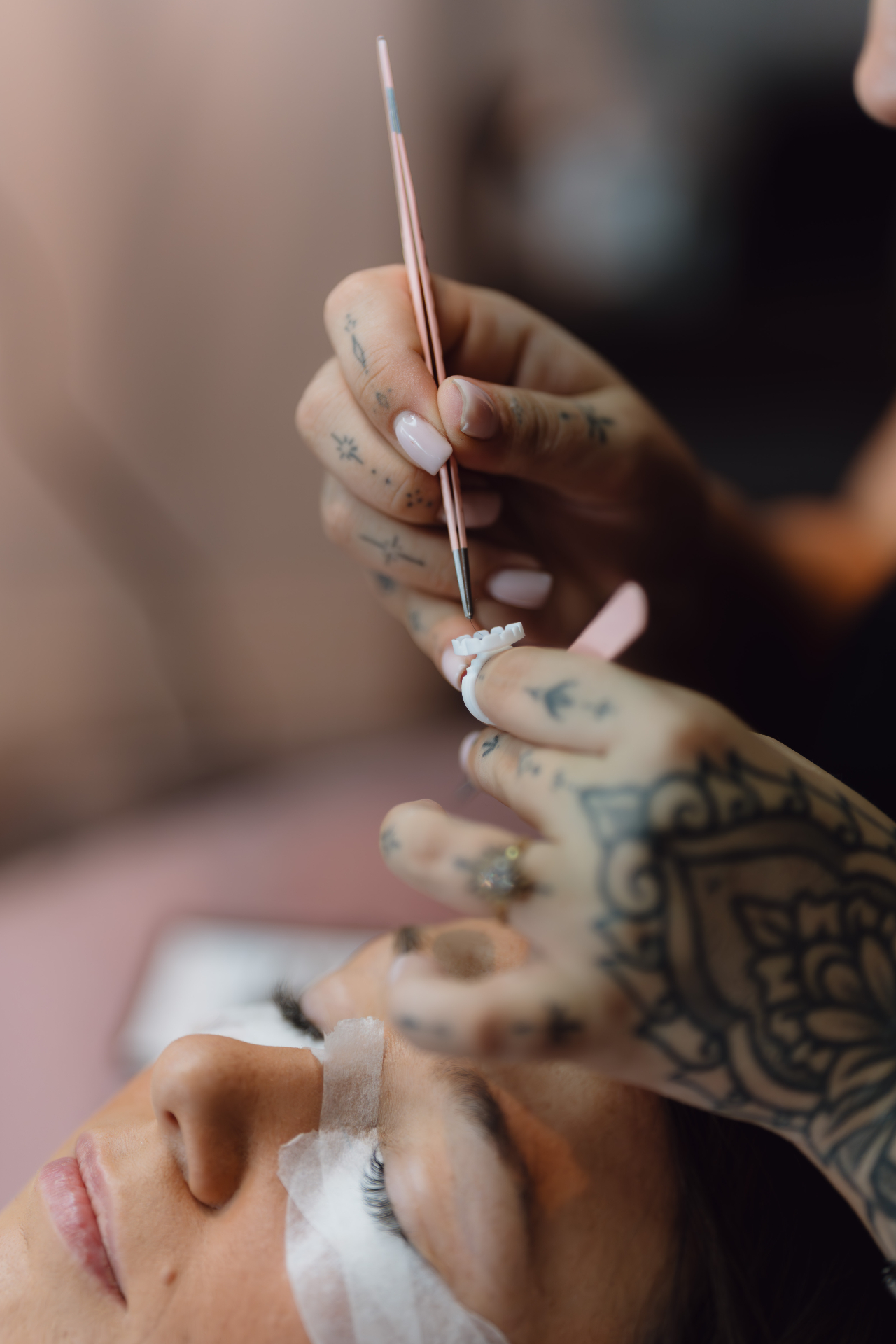 Lash extensions voorbeeld 1