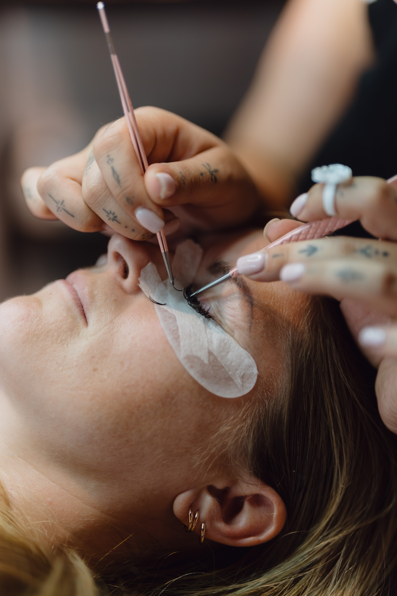 Lash extensions voorbeeld 2