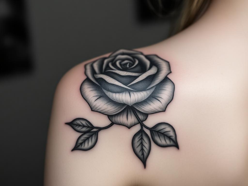 Black & Grey tattoo door @ink.label